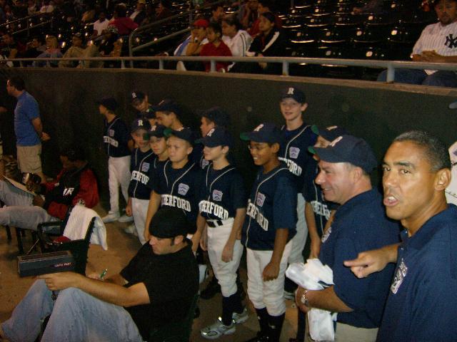 Rutherford National Honored by Newark Bears, 2007